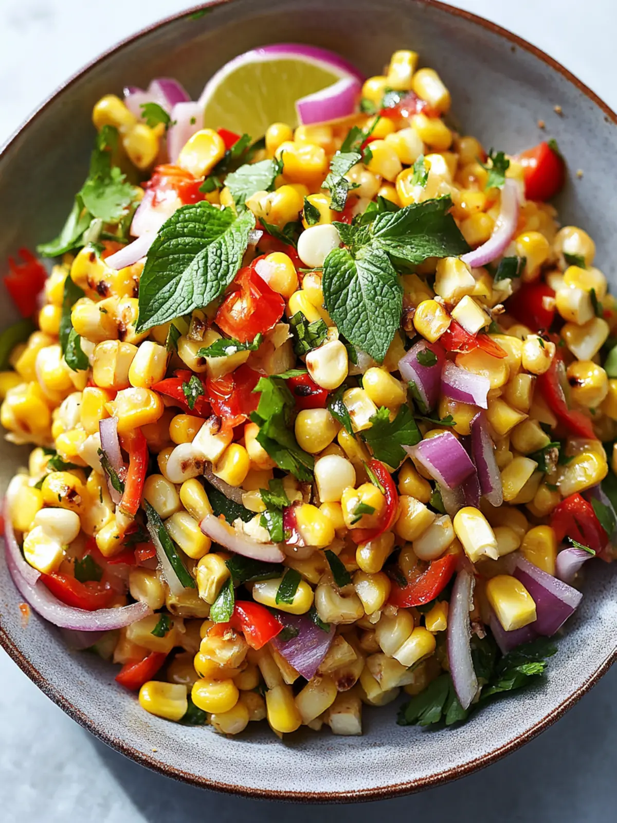 Thai-Inspired Corn Salad: A Quick, Zesty Delight for Any Meal 4 Thai-Inspired Corn Salad