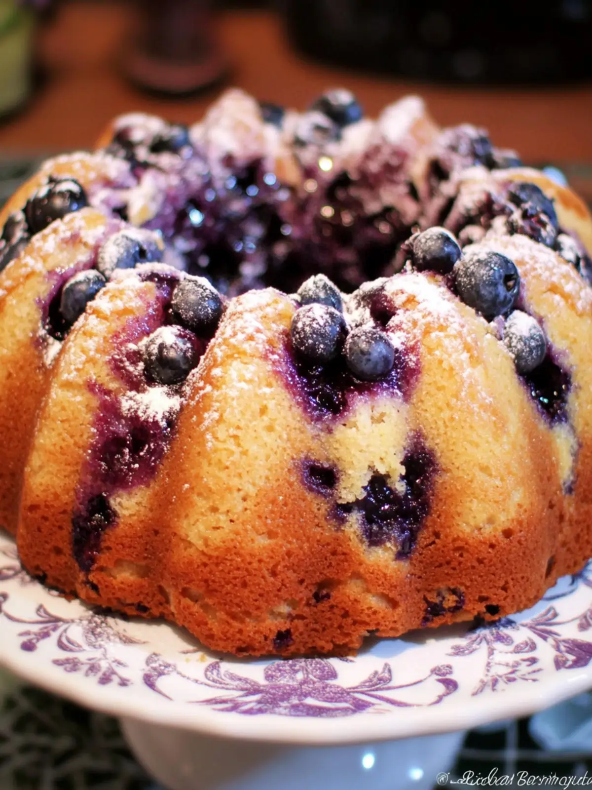 Delightful Blueberry Breakfast Bundt Cake That Everyone Loves 3 Blueberry Breakfast Bundt Cake
