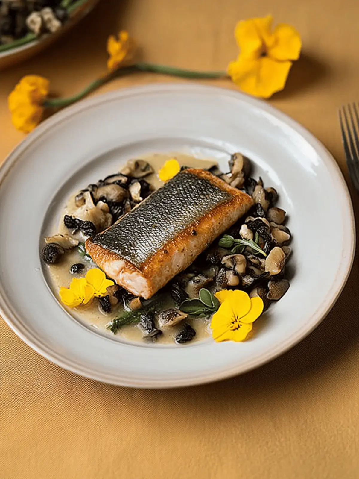 Savor Trout with Morels and Wild Onions for a Spring Feast 3 Trout with Morels and Wild Onions