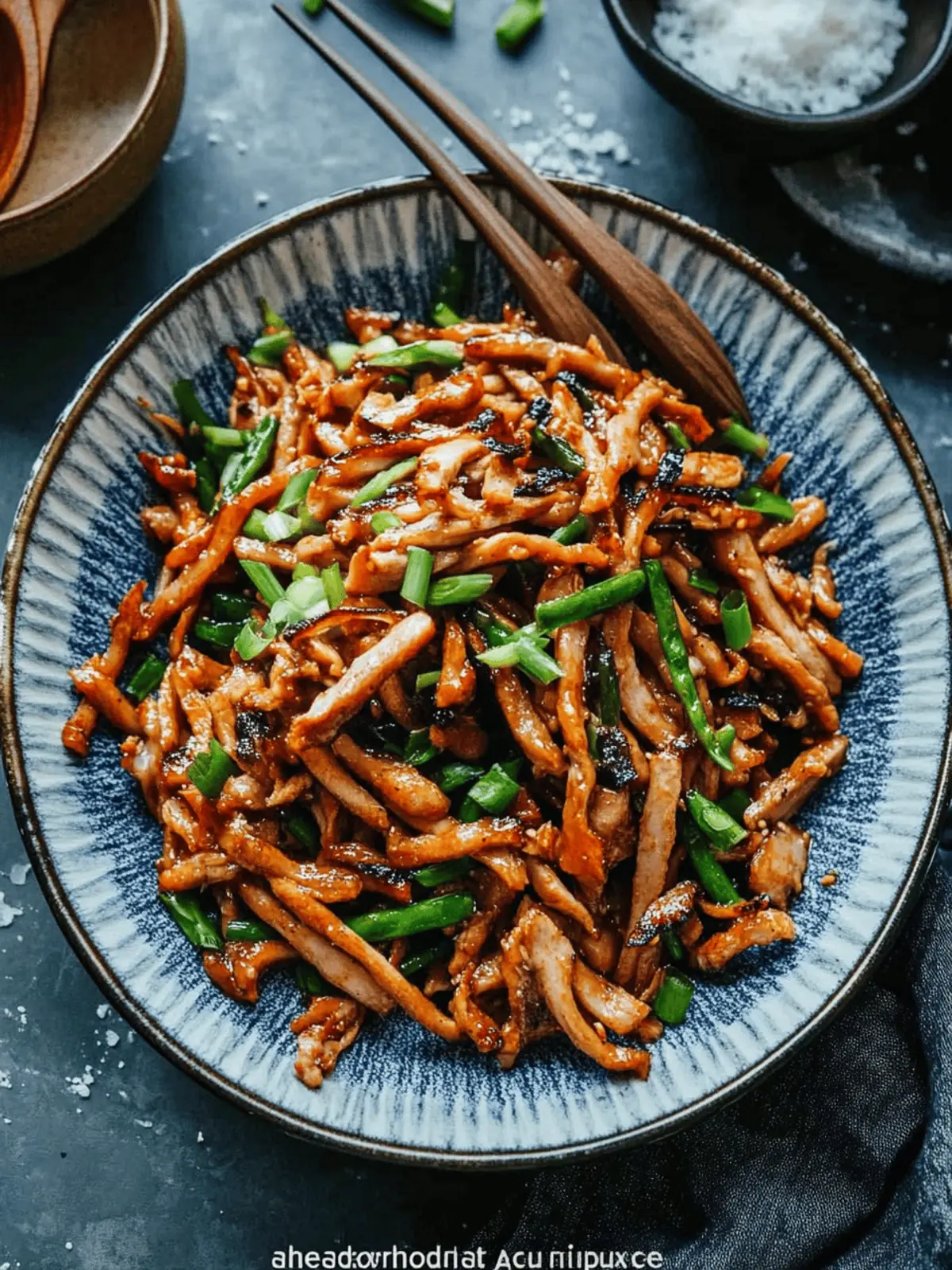Savor Shredded Pork with Garlic Sauce: A Sichuan Treat 2 Shredded Pork with Garlic Sauce