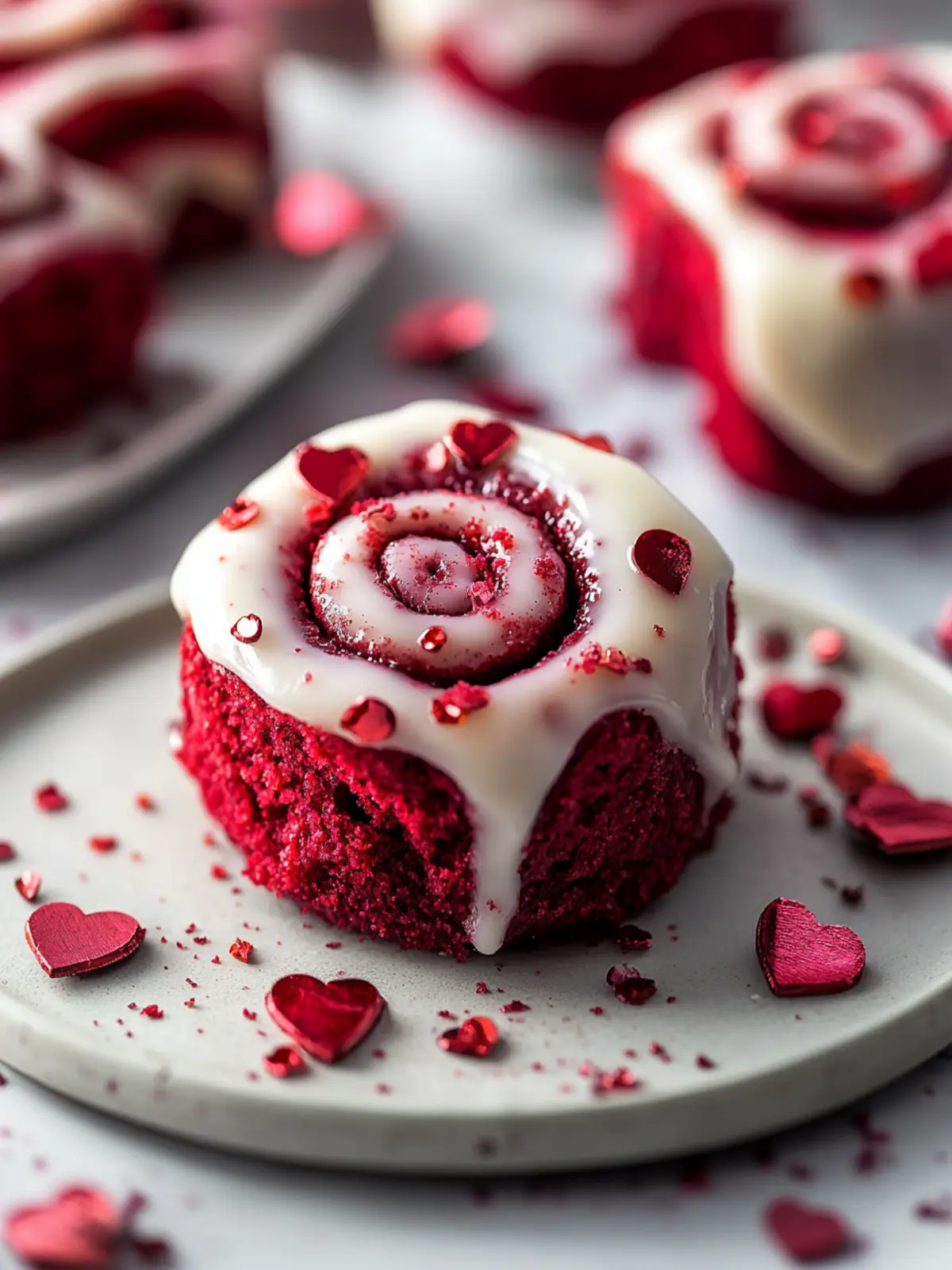 Decadent Red Velvet Valentine's Day Cinnamon Rolls to Wow! 4 Red Velvet Valentine's Day Cinnamon Rolls