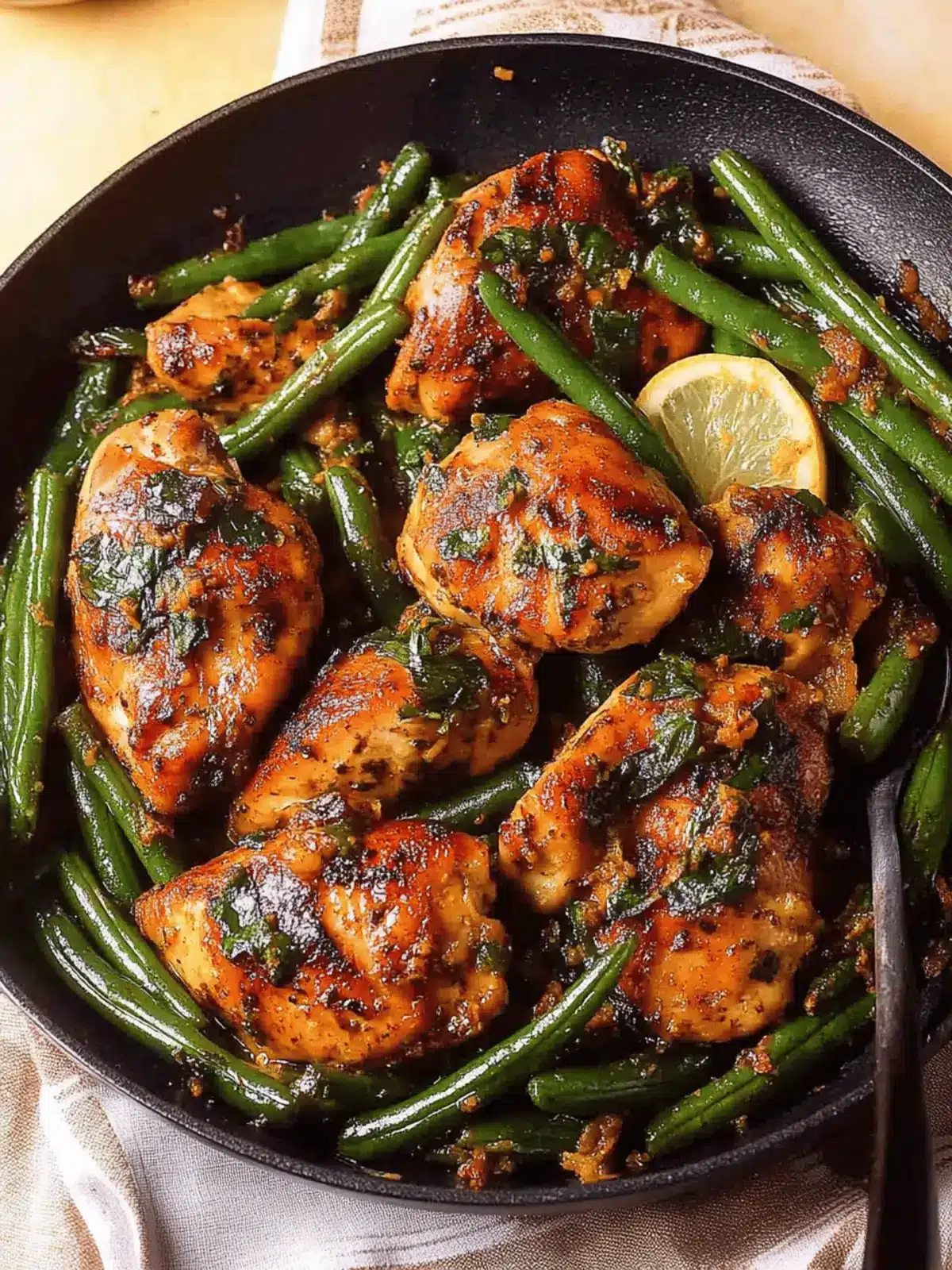 Lemon Garlic Butter Chicken and Green Beans in 30 Minutes 2 Lemon Garlic Butter Chicken and Green Beans