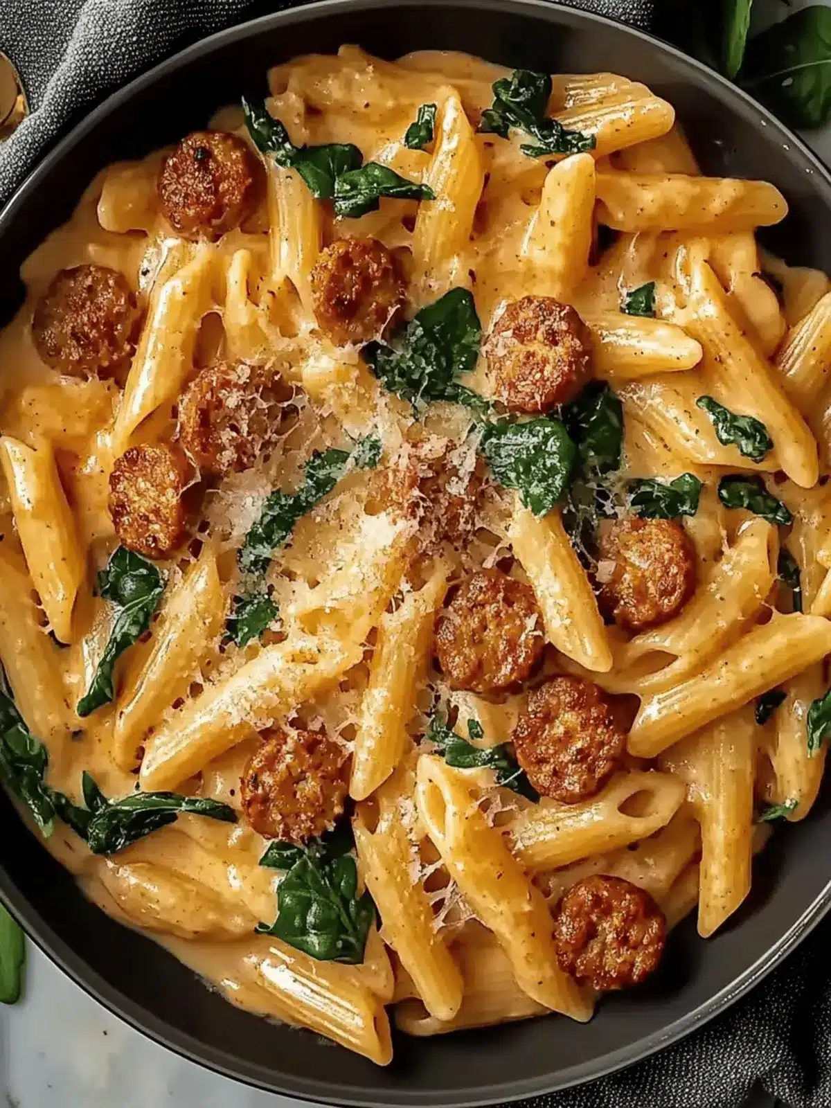 Creamy Cajun Sausage Pasta That Packs a Flavor Punch 2 Creamy Cajun Sausage Pasta