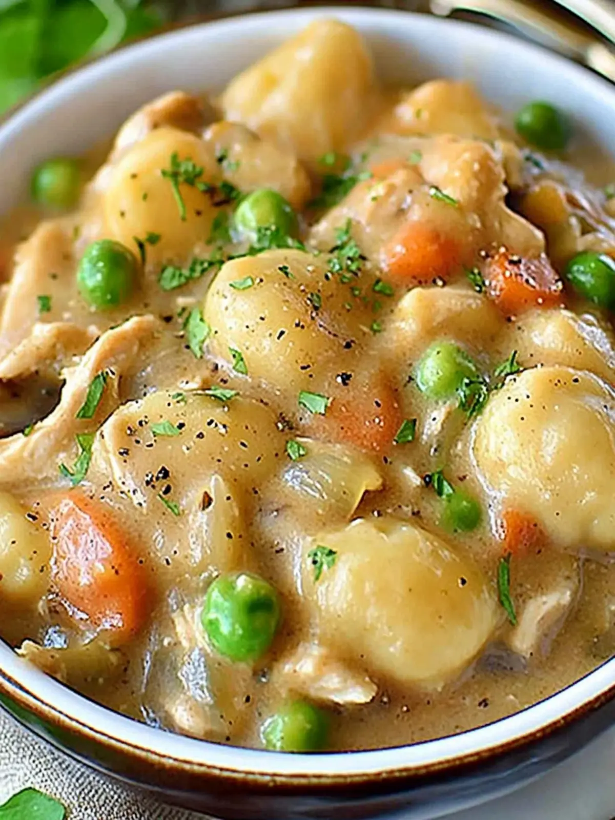 One-Pot Gnocchi Chicken Pot Pie for Cozy Weeknight Comfort 2 One Pot Gnocchi Chicken Pot Pie