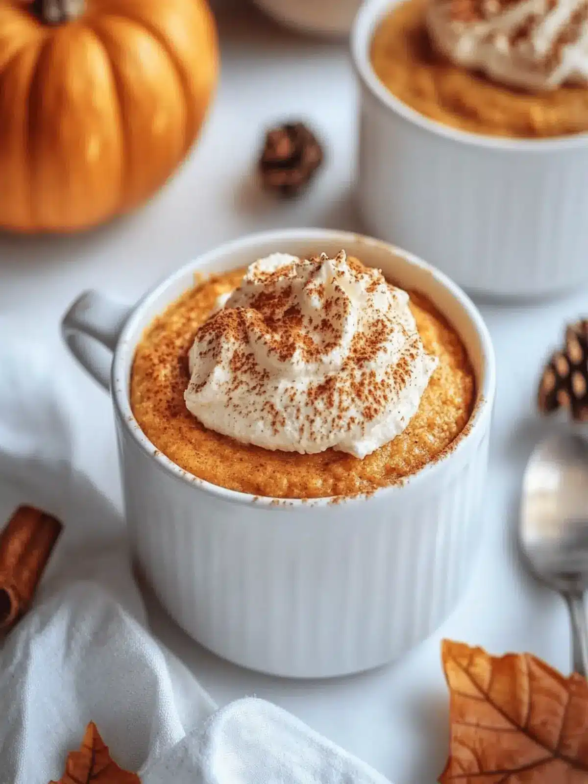 Deliciously Easy Protein Pumpkin Mug Cake You ll Love 3 Protein Pumpkin Mug Cake