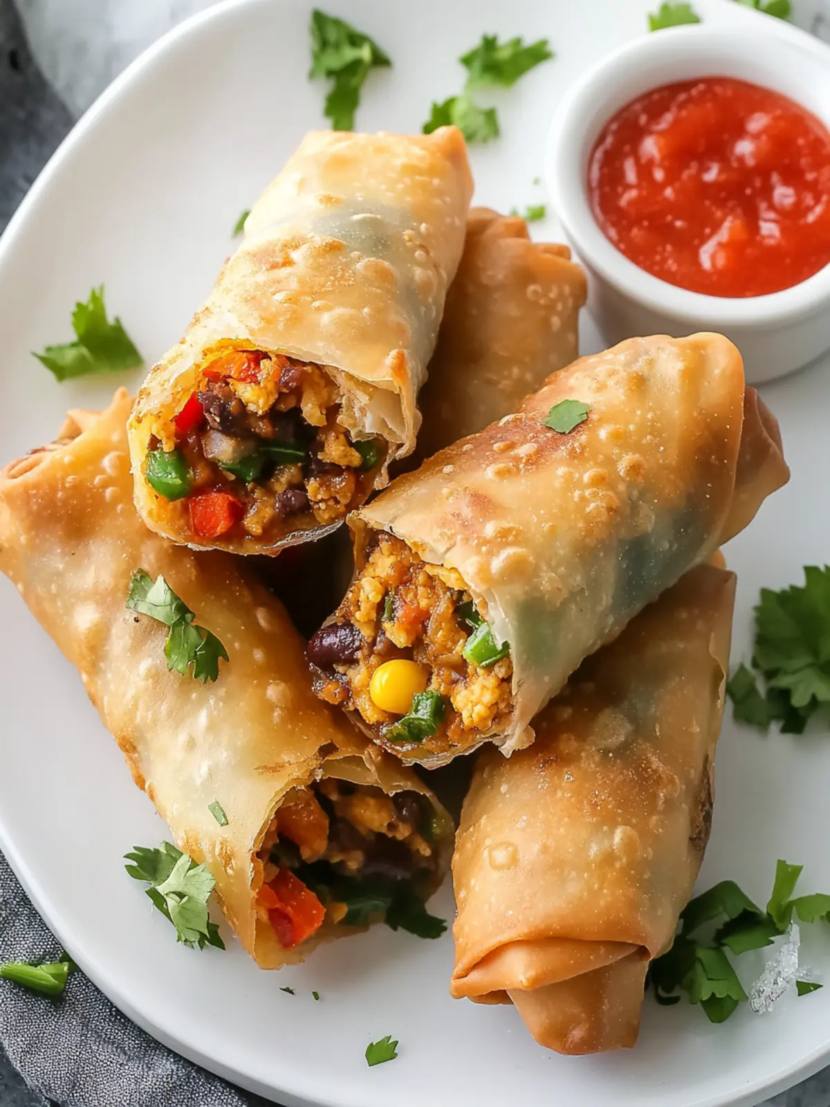 Air Fryer Chili s Southwest Egg Rolls - Crispy Tex-Mex Bliss 4 Air Fryer Chili s Southwest Egg Rolls
