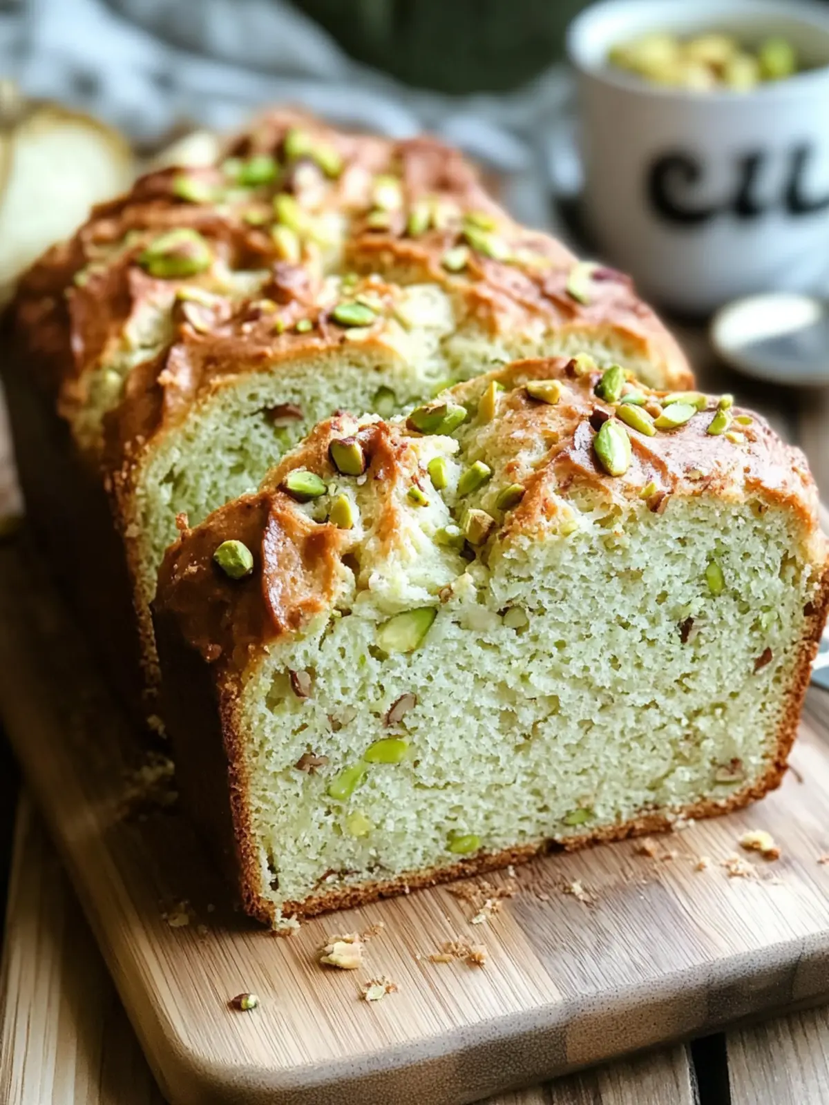Pistachio Pudding Bread Quick: A Moist & Easy Delight 3 Pistachio Pudding Bread Quick