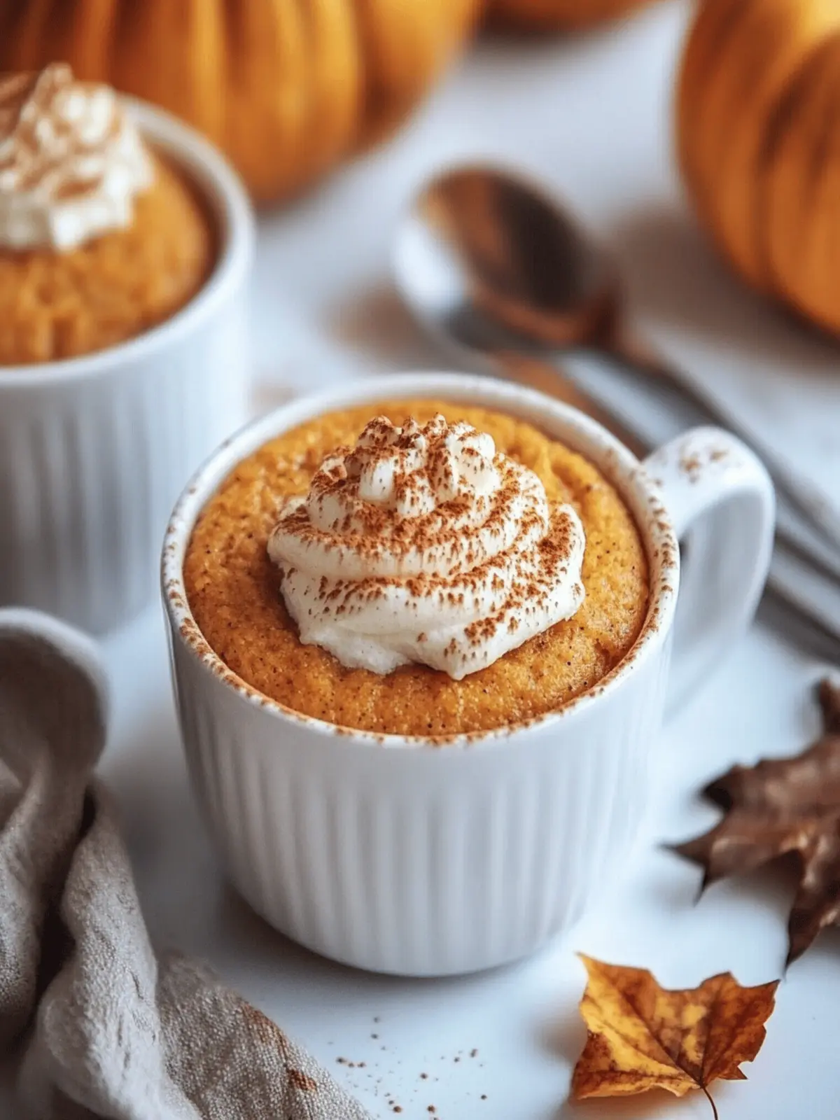 Deliciously Easy Protein Pumpkin Mug Cake You ll Love 4 Protein Pumpkin Mug Cake