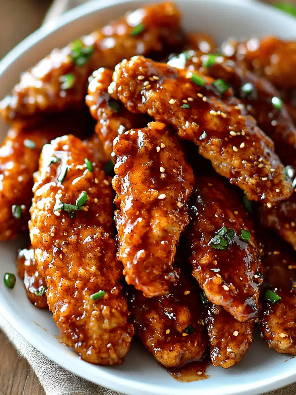 Sweet & Spicy Sticky Chicken Tenders Your Family Will Love 4 Sweet & Spicy Sticky Chicken Tenders