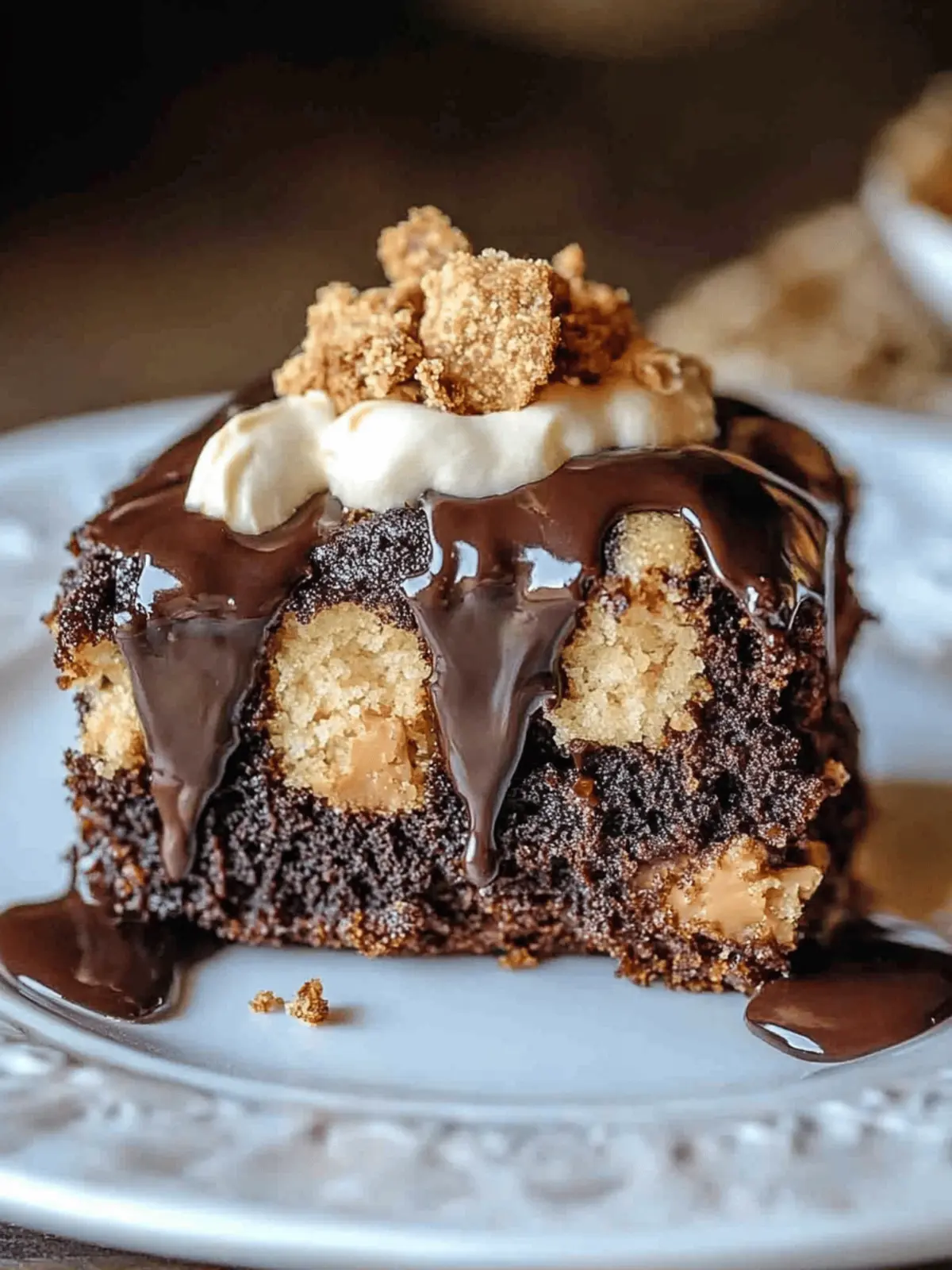 Ultimate Peanut Butter Cup Dump Cake You'll Crave Forever 4 Peanut Butter Cup Dump Cake