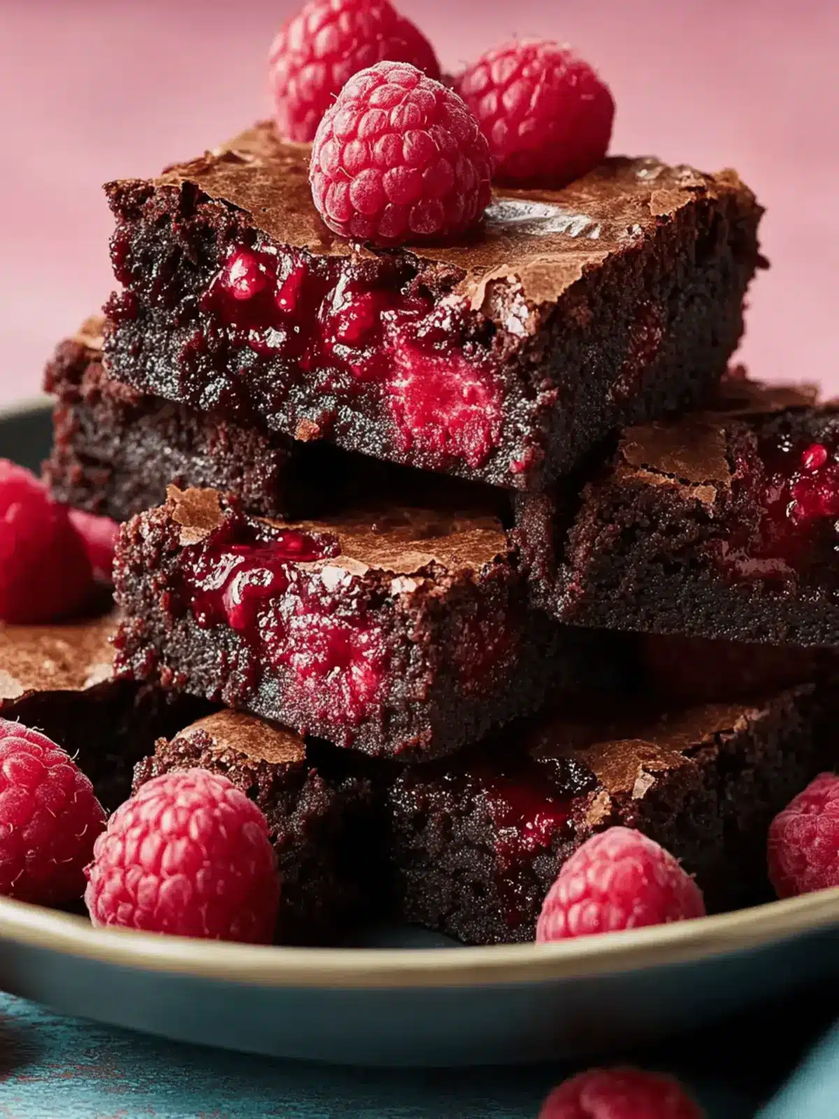 Irresistible Chocolate Raspberry Brownies for Sweet Moments 4 Chocolate Raspberry Brownies