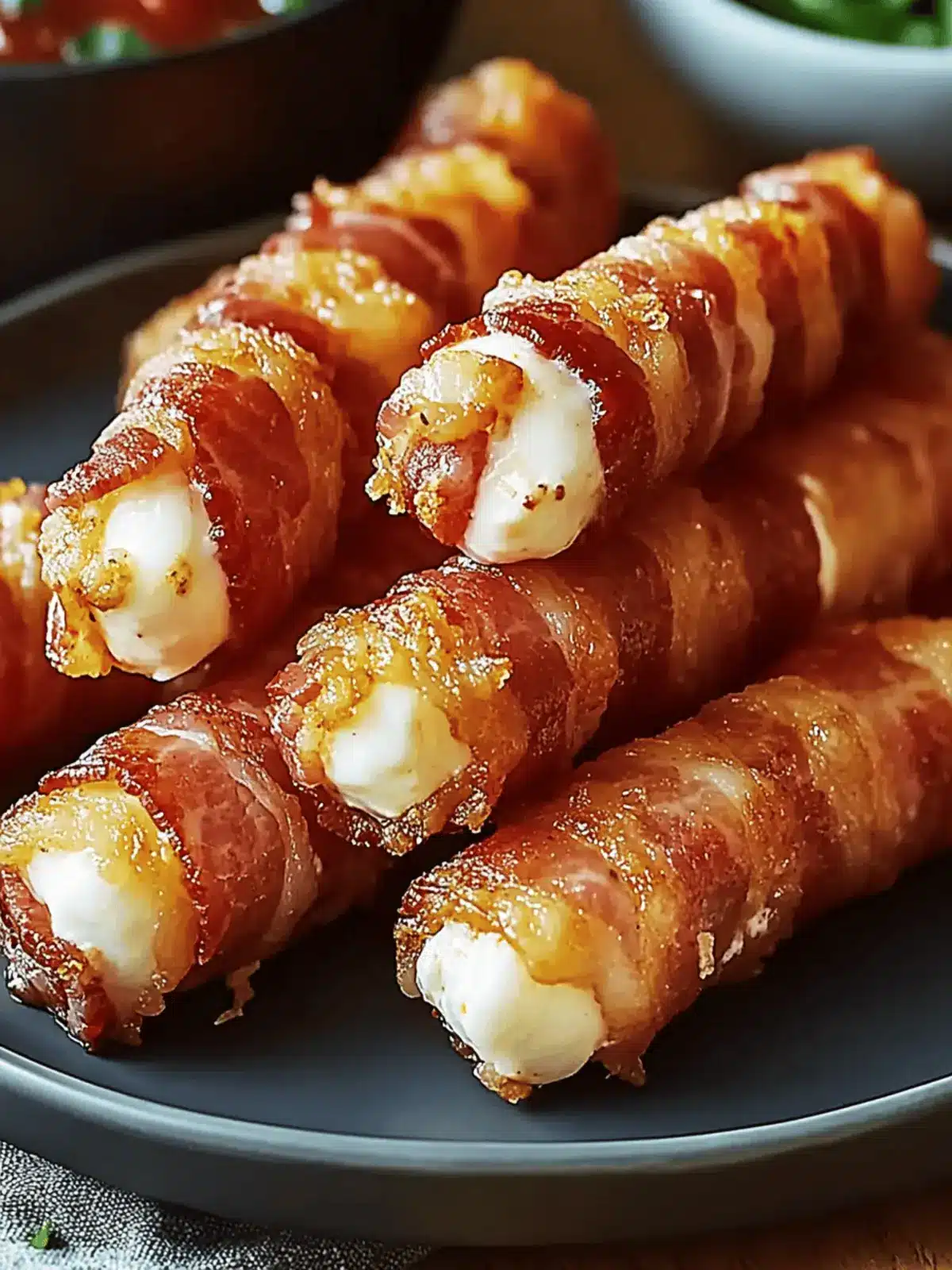 Crispy Bacon-Wrapped Mozzarella Sticks You ll Crave Always 4 Crispy Bacon-Wrapped Mozzarella Sticks