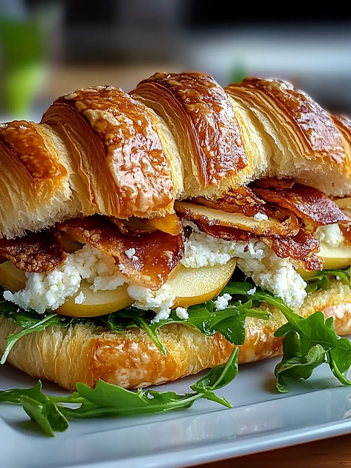 Delicious Apple & Goat Cheese Croissant Sandwich You ll Love 4 Apple & Goat Cheese Croissant Sandwich