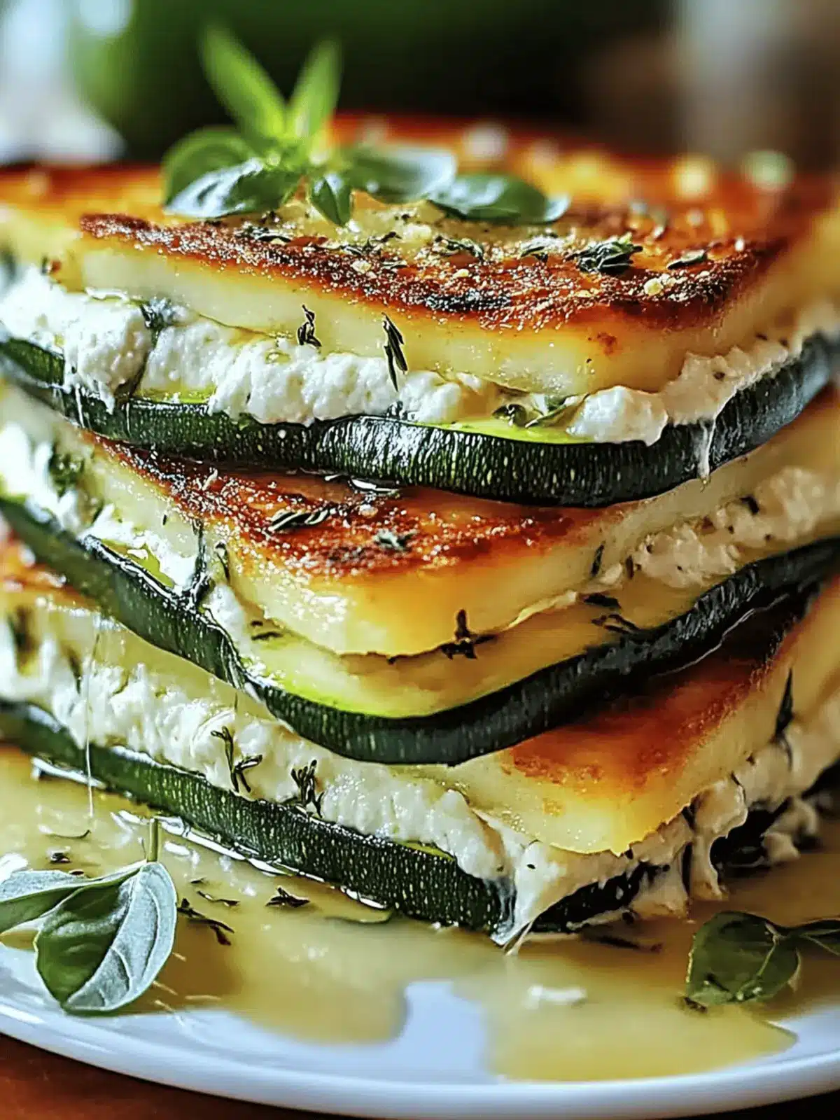 Delicious Layered Zucchini Ricotta Melts for Cozy Nights 2 Layered Zucchini Ricotta Melts