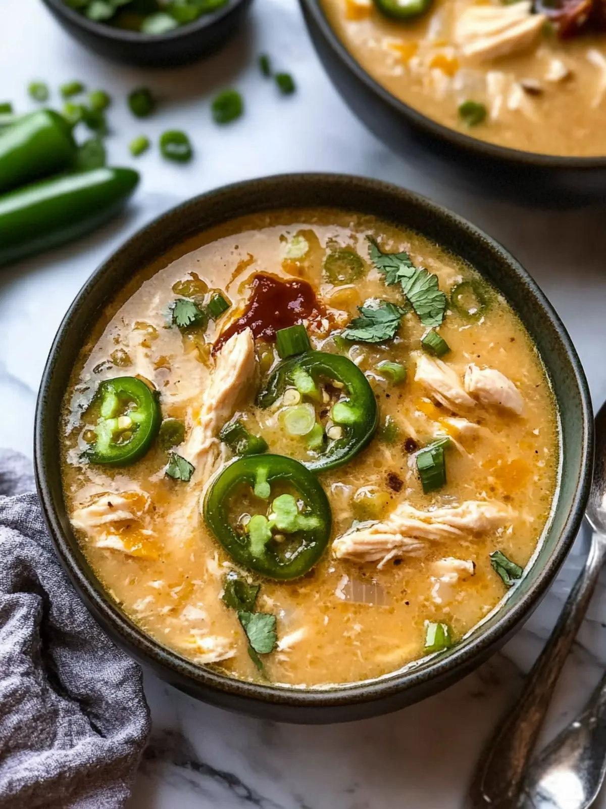 Spicy Jalape o Popper Chicken Soup for Ultimate Comfort Food 4 Spicy Jalape o Popper Chicken Soup