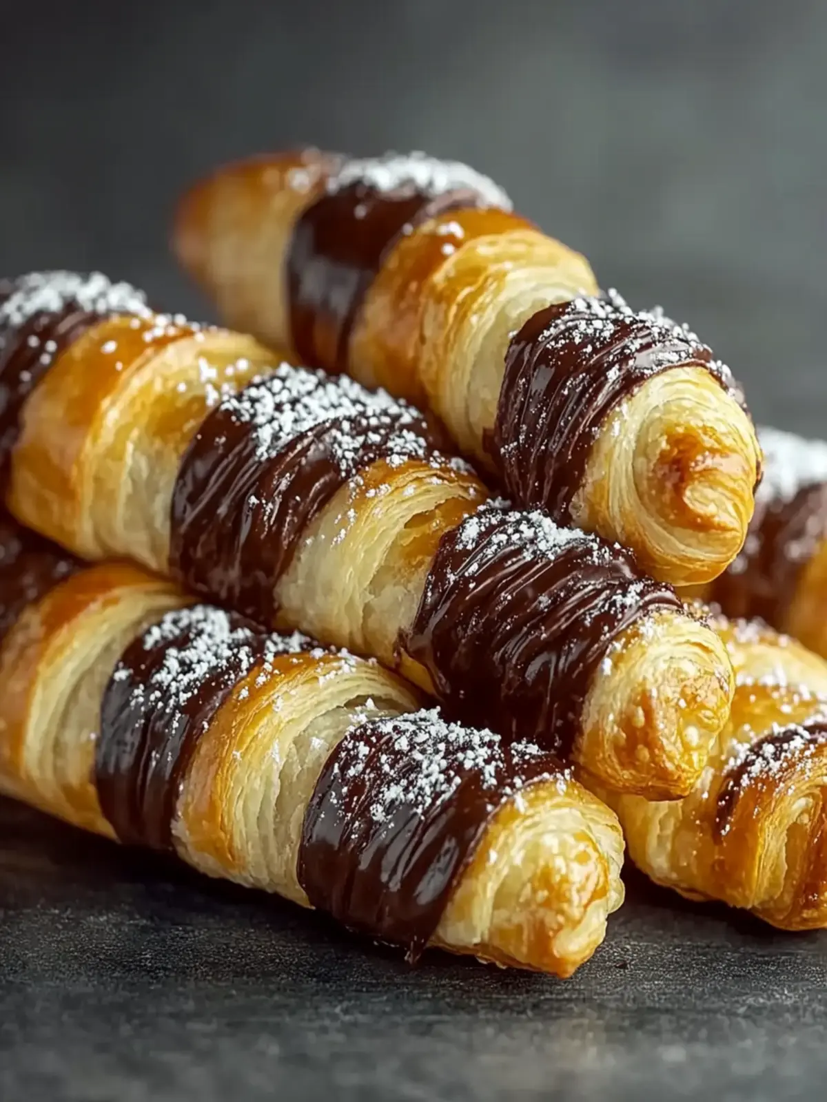 Irresistible Triple Chocolate Puff Pastry Twists in 30 Minutes 4 Triple Chocolate Puff Pastry Twists
