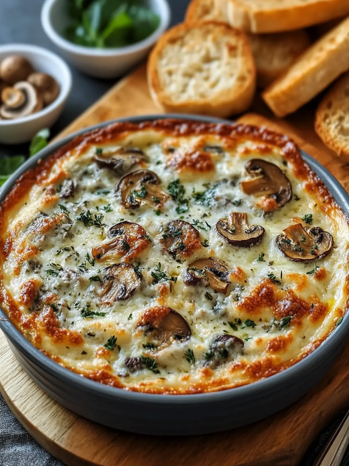Savory Stuffed Mushroom Dip That Will Wow Your Guests 4 Stuffed Mushroom Dip