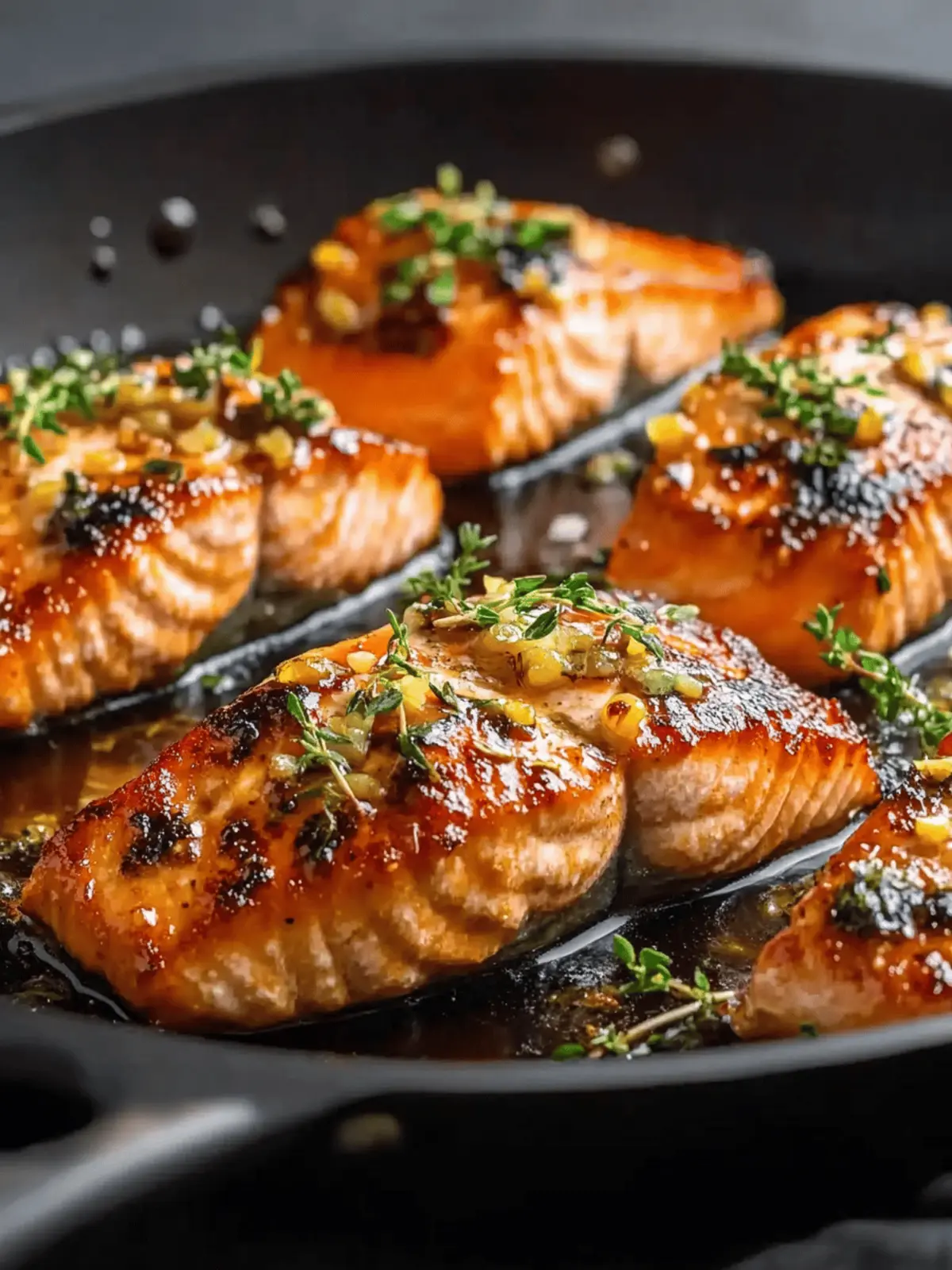 25-Minute One-Pan Honey Garlic Butter Salmon: Easy Delight! 2 25-Minute One-Pan Honey Garlic Butter Salmon