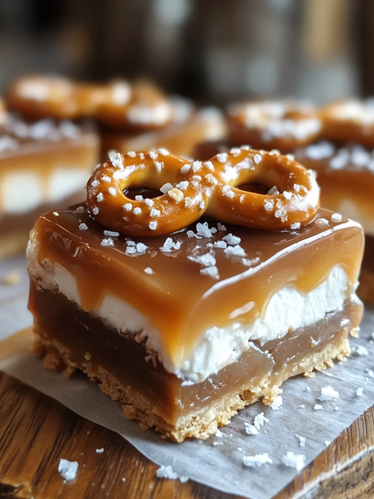 Quick No-Bake Salted Caramel Pretzel Bars You ll Crave Daily 2 Quick No-Bake Salted Caramel Pretzel Bars