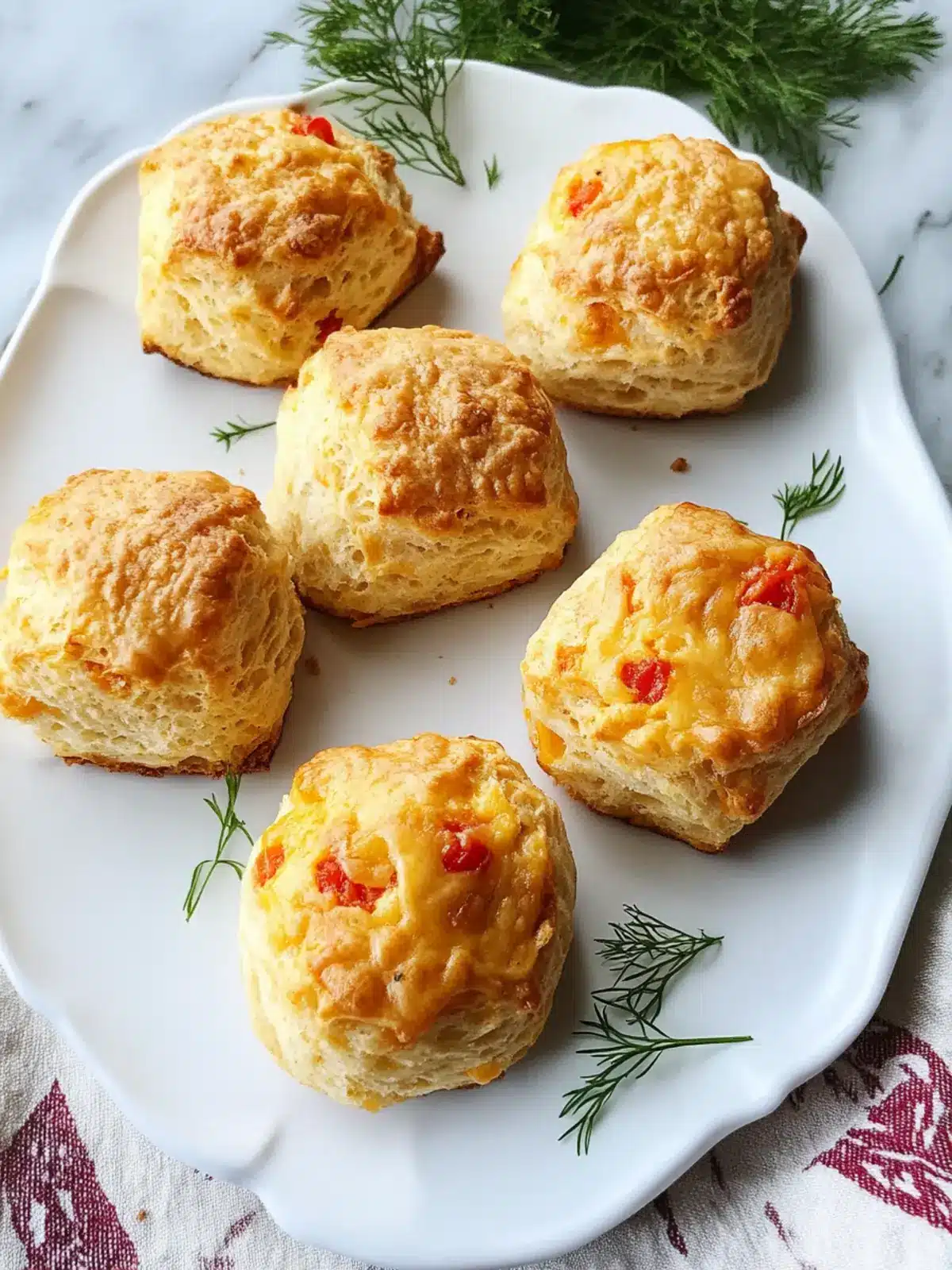 Melt-in-Your-Mouth Pimento Cheese Biscuits Recipe 2 PIMENTO CHEESE BISCUITS